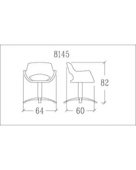 Кресло парикмахерское "MEG"