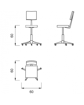 Стул мастера "Oneida Stream"
