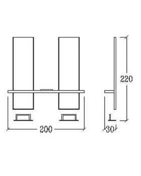 Двойное рабочее место мастера "LULLABY DOUBLE"