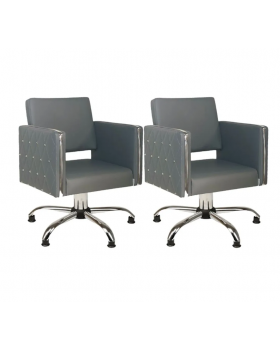 Парикмахерский комплект кресел "Платинум" Gray