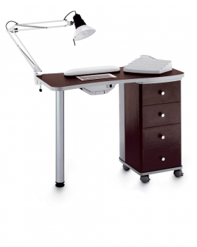 Стол маникюрный с вытяжкой "204 LХ W"