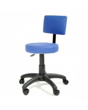 Стульчик мастера массажиста "MM-02" (со спинкой)