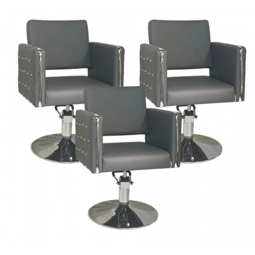 Парикмахерский комплект кресел "Платинум" Gray
