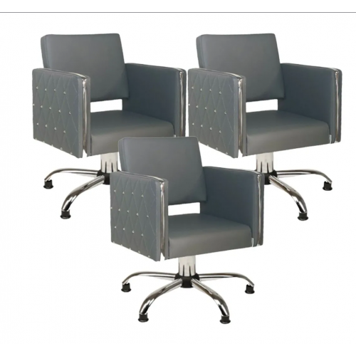 Парикмахерское кресло "Платинум" Gray