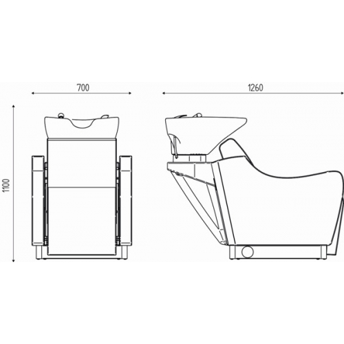 Мойка парикмахерская "WEN FIRST - RELAX"