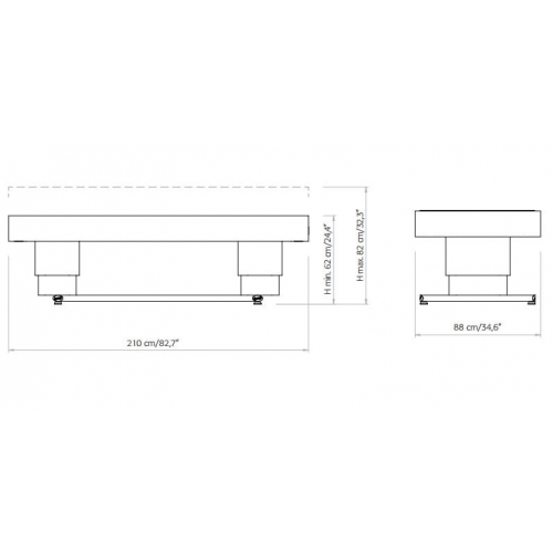 Массажная кушетка "Spa dream Q"