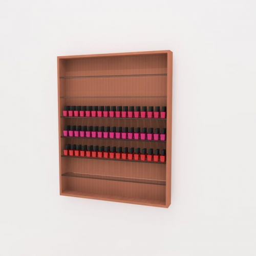 Навесная полка для лаков "Square"