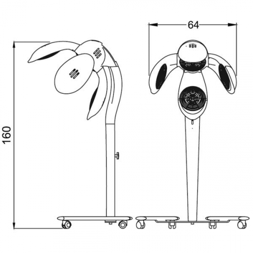 Парикмахерский климазон "Bellflower"