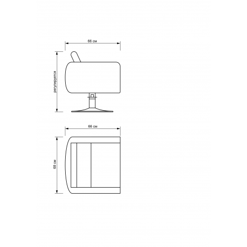 Парикмахерское кресло "POLDI PEZZOLI"