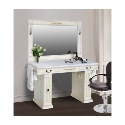 Мужское зеркало барбер "ПРАГА Портал"